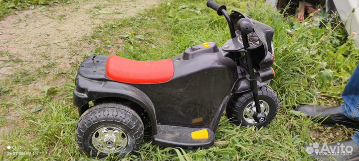 Детский электромотоцикл и самокат