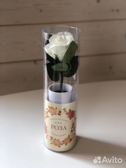 Светодиодный светильник роза как натуральная