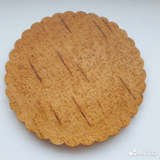 Зеркальце карманное из бересты новое