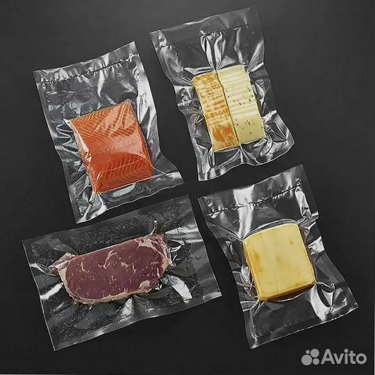 Прочные вакуумные пакеты для заморозки