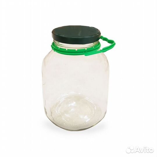 Банки 3 литра с ручками и крышками