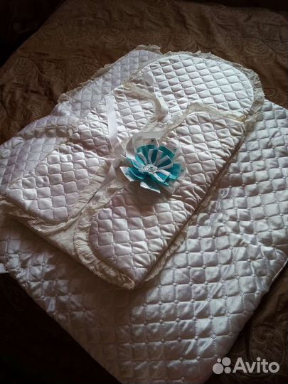 Конверт на выписку для девочки весна