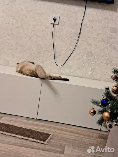 Тумба под тв IKEA белая