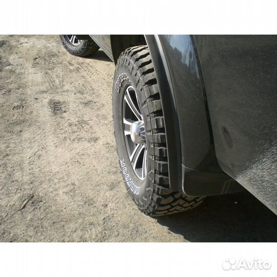 Расширители арок Нива, 35 мм, резиновые