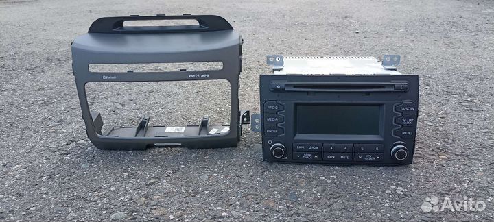 Штатная магнитола на Kia Sportage 3