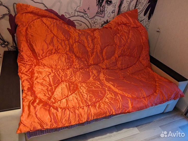 Одеяло пуховое бу