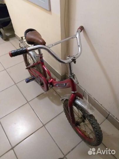 Детский велосипед бу 16