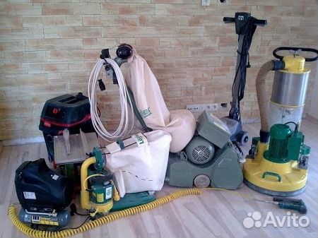 Шлифовка (Циклёвка) укладка паркета