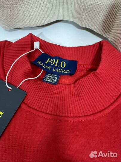 Polo ralph lauren свитшот детский 5 лет