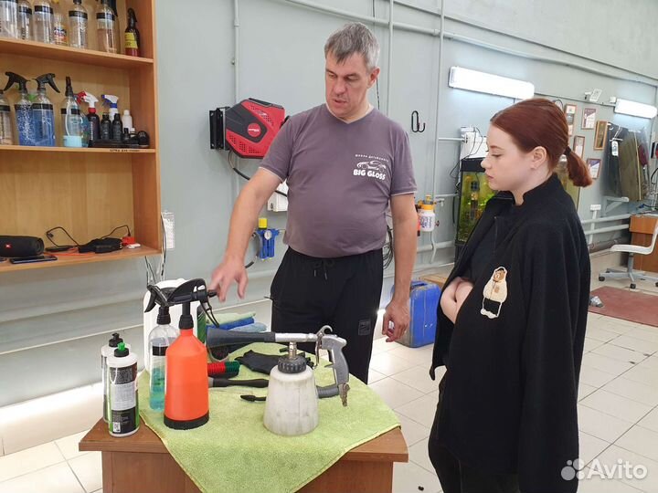 Обучение детейлингу, полировке, химчистке