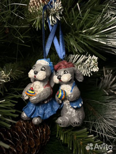 Набор елочных игрушек, новогодний подарок