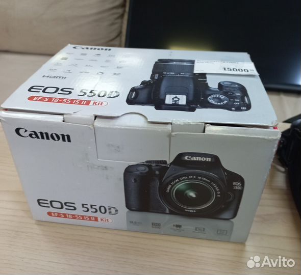 Фотоаппарат canon eos 550d
