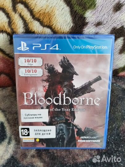 Bloodborne Game of the year edition для PS4 новая