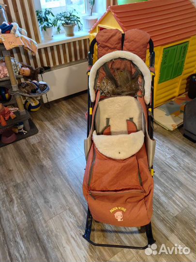 Санки коляска ника 7 3