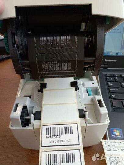 Принтер этикеток Zebra TLP2824 USB термотрансфер