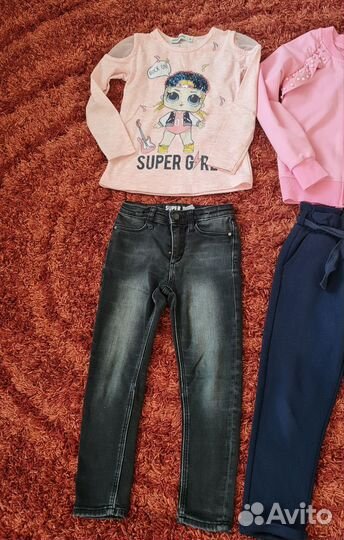 Вещи пакетом на девочку размер 98-104