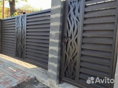 Откатные ворота под ключ
