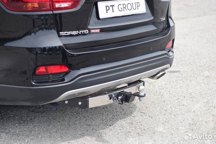 Фаркоп KIA Sorento Prime c 2018 - 2020 съемный ква