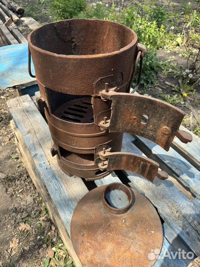 Армейская печка, буржуйка