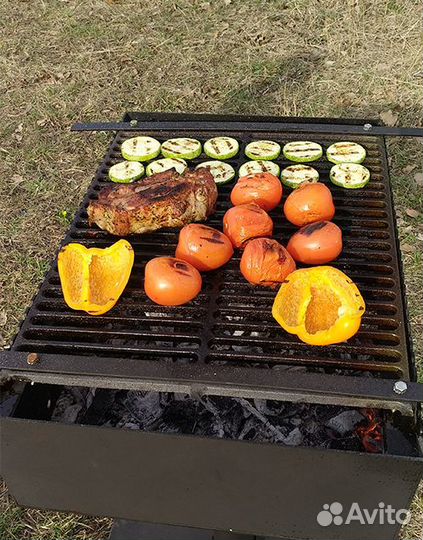 Чугунная решётка для гриля