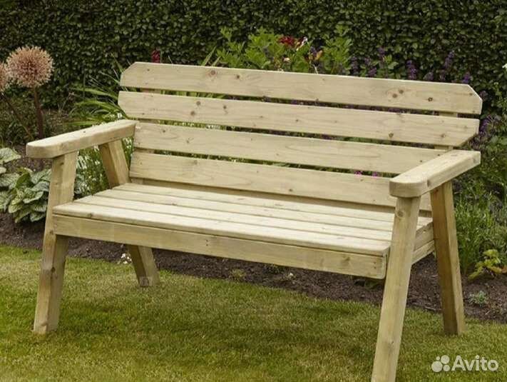 Лавочка садовая