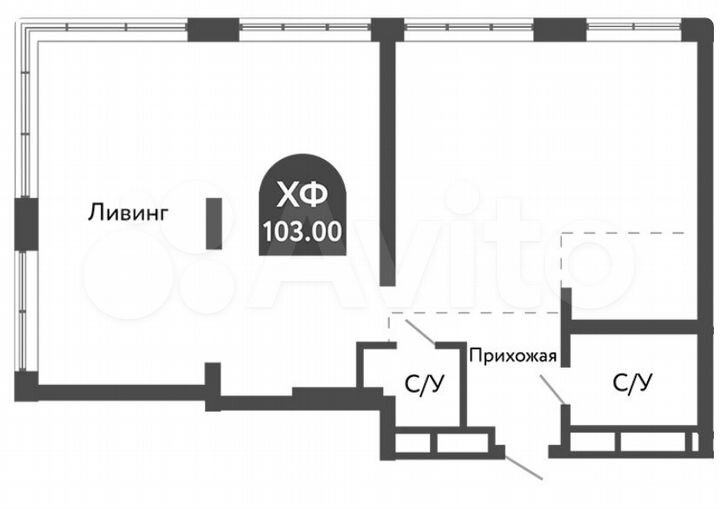 4-к. квартира, 103 м², 28/29 эт.
