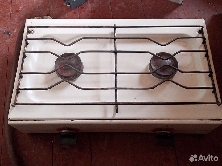 Настольная газовая плита 2 конфорки