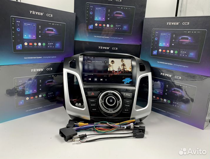 Магнитола Teyes 4/64 для Форд Фокус 3