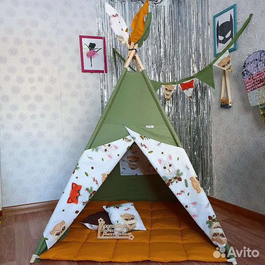 Детская палатка вигвам