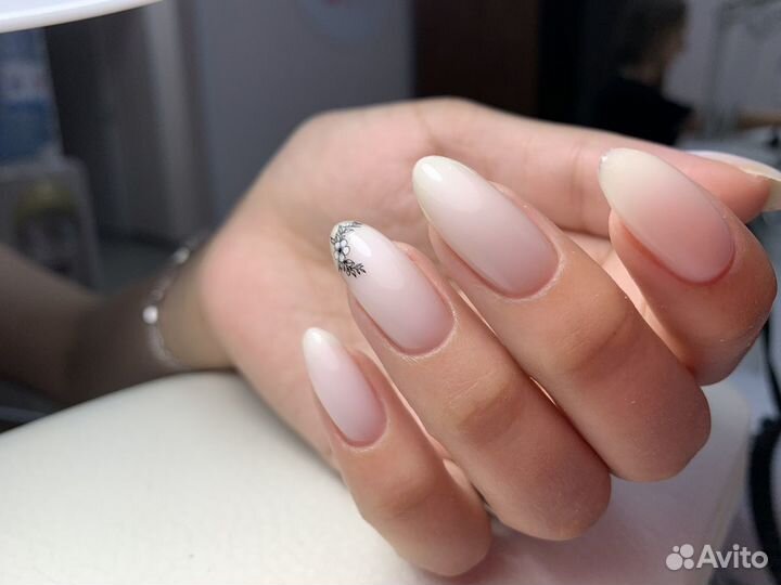 Наращивание ногтей,shellac