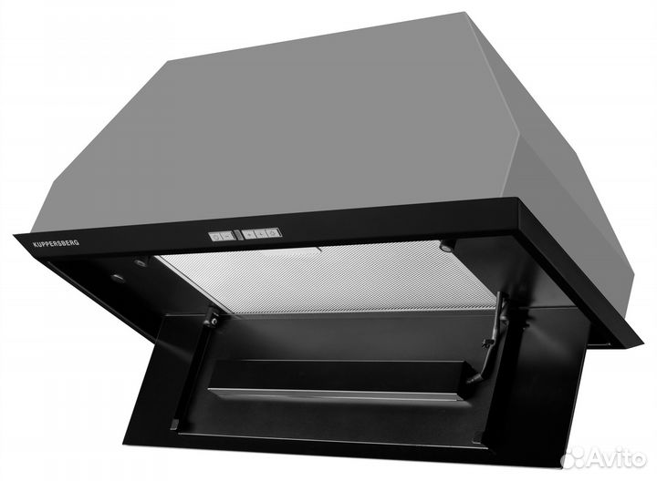 Вытяжка встраиваемая kuppersberg intro 70 black