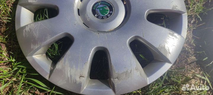 Колпаки на Skoda r15