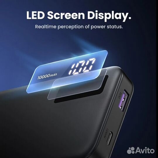 Внешний аккумулятор ugreen, 22,5 Вт, 20000 mAh