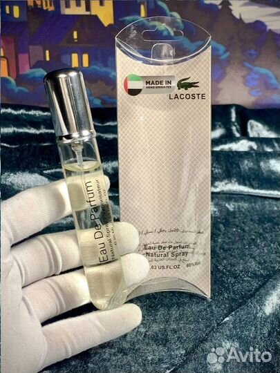 Lacoste духи мужские 23мл ОАЭ