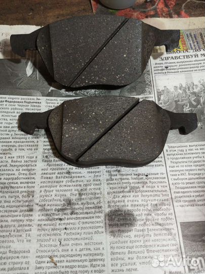 Тормозные колодки ford focus 2 передние