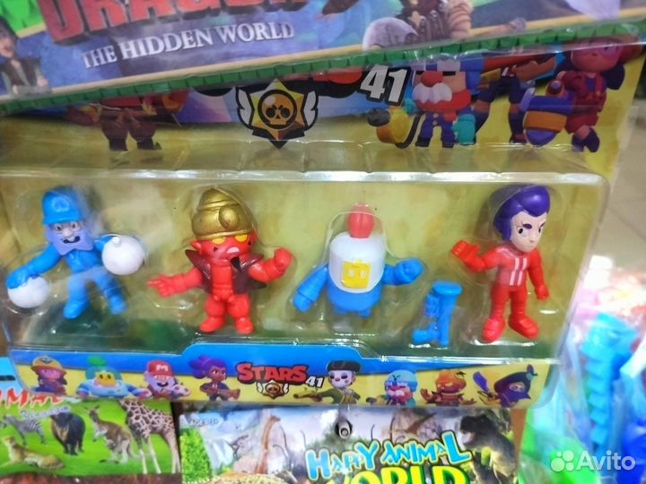 Brawl Stars набор фигурок бравл старс