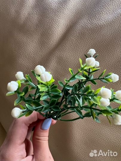 Искусственные цветы, букет-3 шт