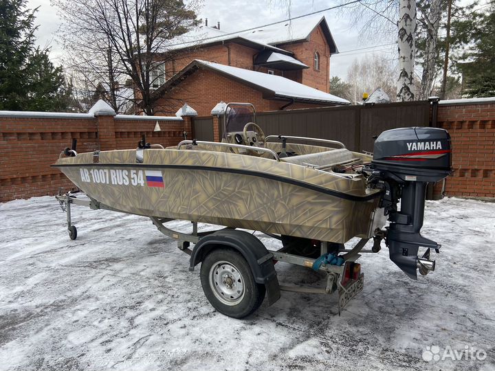 Продам Тримаран dancer 400 yamaha 30