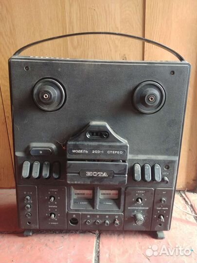 Катушечный магнитофон Нота 203-1