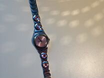 Часы Swatch на стальном браслете