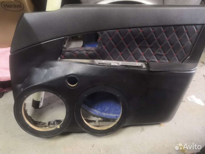 Дверные карты приора 2110 2х20 рупор