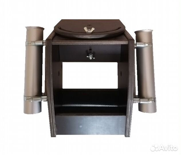 Держатель эхолота на лик-трос с двумя стаканами