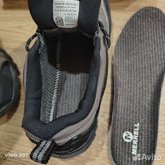 Кроссовки новые Merrell Vibram Термо gore-tex lux