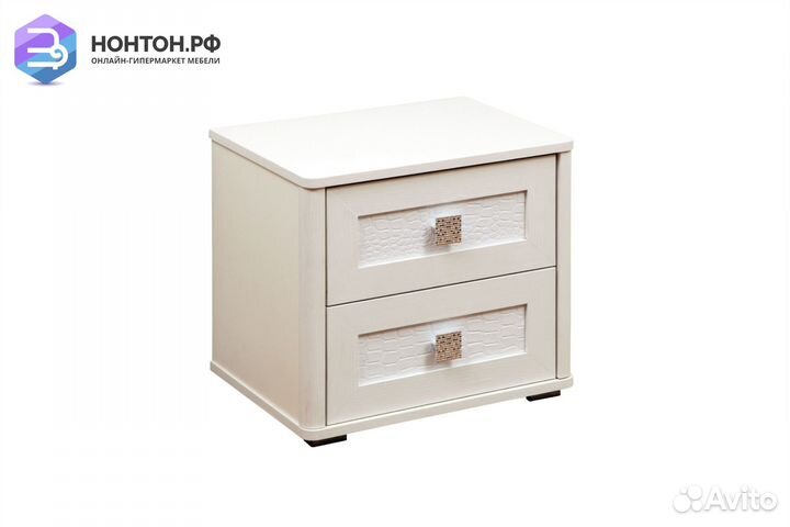 Тумба прикроватная Мона вудлайн кремовый / аруша в