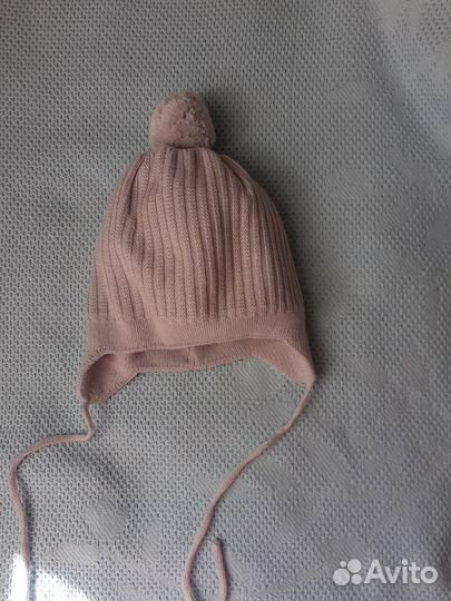 Шапка демисезонная для новорожденных 48-50