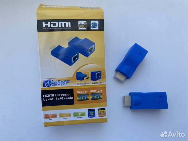 Hdmi удлинитель по витой паре