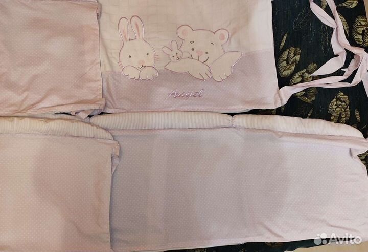 Бортики в детскую кроватку бу