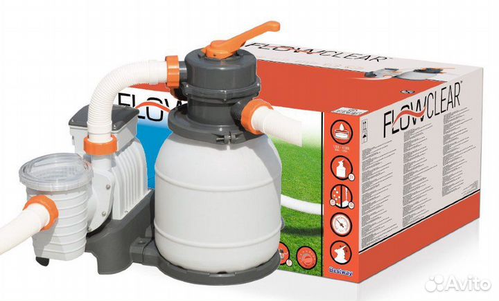 Фильтр-насос песочный Bestway 5678 л/ч 58497