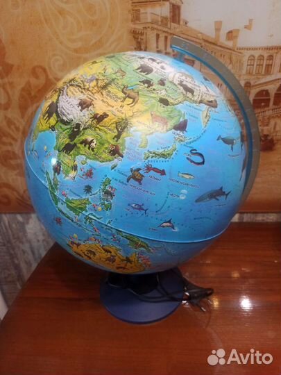 Интерактивный глобус ночник