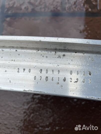 Усилитель заднего бампера mercedes GLS Х167